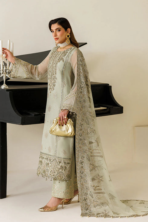 Alizeh Embroidered Chiffon Suit AF-BHM-4072-Javi