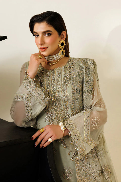 Alizeh Embroidered Chiffon Suit AF-BHM-4072-Javi