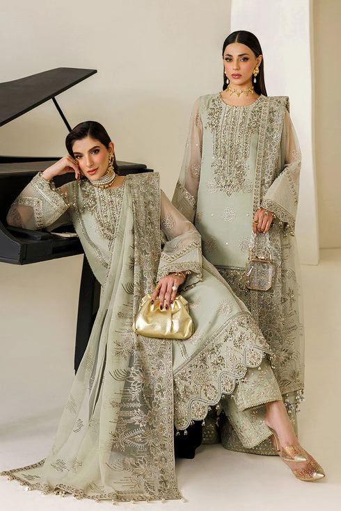 Alizeh Embroidered Chiffon Suit AF-BHM-4072-Javi