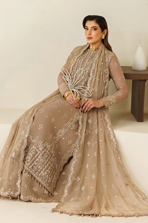 Alizeh Embroidered Chiffon Suit AF-BHM-4069-Dise