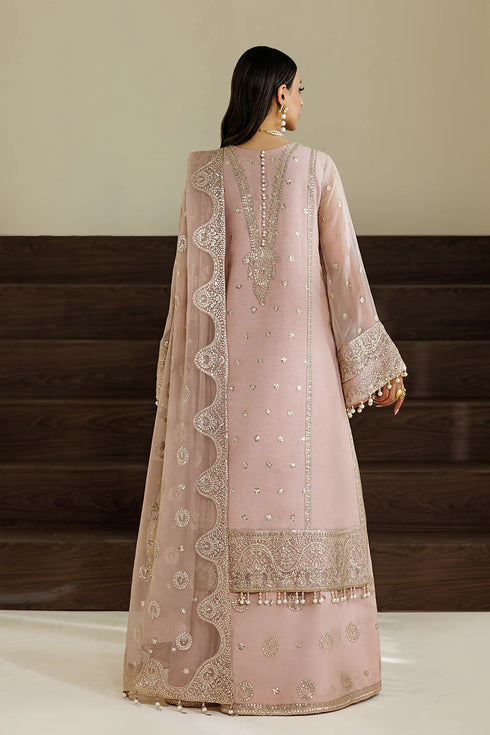 Alizeh Embroidered Chiffon Suit AF-BHM-4076-Reef