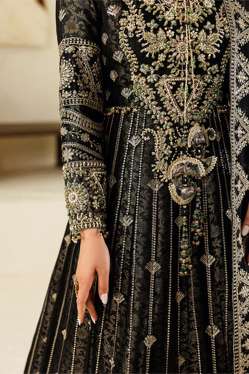 Alizeh Embroidered Chiffon Suit AF-BHM-4073-Blanc