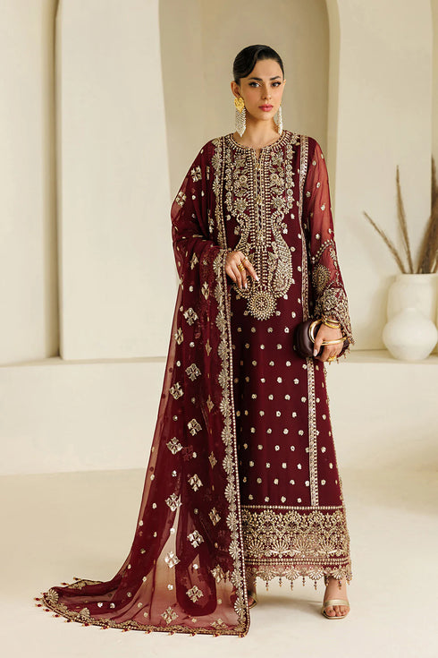 Alizeh Embroidered Chiffon Suit AF-BHM-4071-Lira