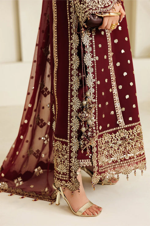 Alizeh Embroidered Chiffon Suit AF-BHM-4071-Lira