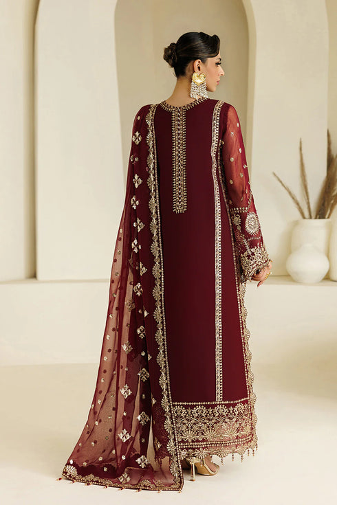 Alizeh Embroidered Chiffon Suit AF-BHM-4071-Lira