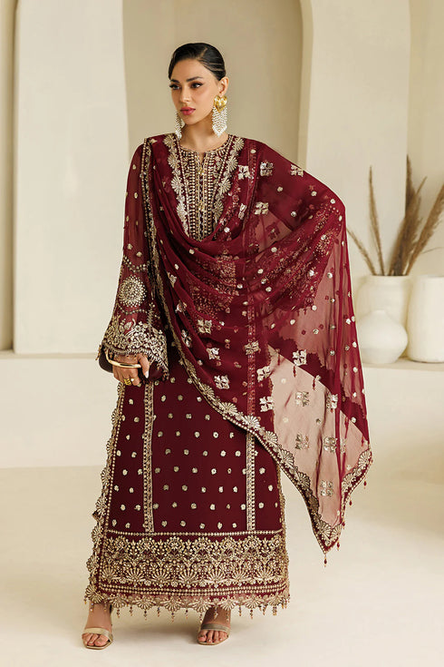 Alizeh Embroidered Chiffon Suit AF-BHM-4071-Lira