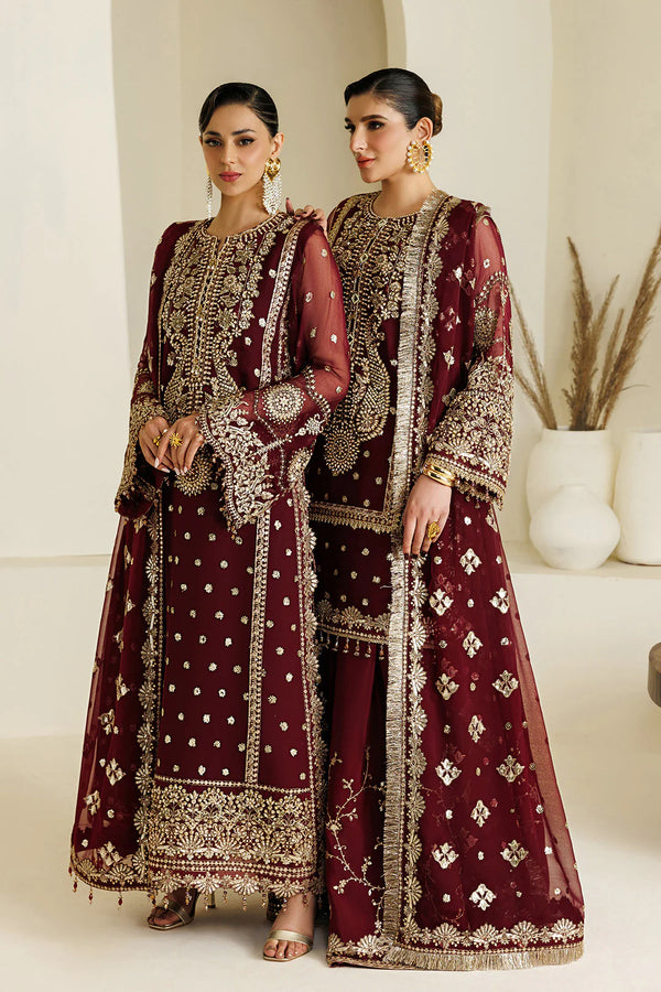 Alizeh Embroidered Chiffon Suit AF-BHM-4071-Lira