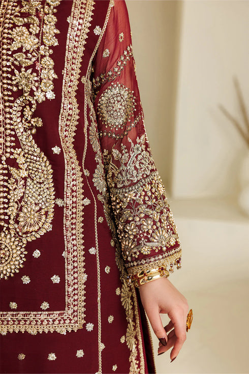 Alizeh Embroidered Chiffon Suit AF-BHM-4071-Lira