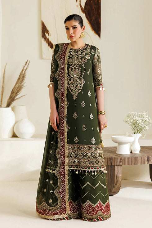 Alizeh Embroidered Chiffon Suit AF-BHM-4075-Hyan