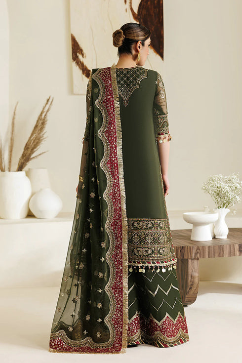 Alizeh Embroidered Chiffon Suit AF-BHM-4075-Hyan