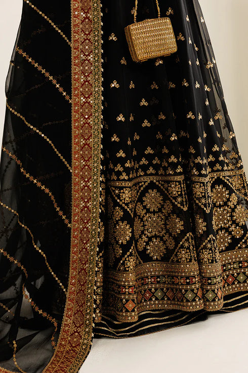 Jazmin Embroidered Chiffon Suit UC-3125