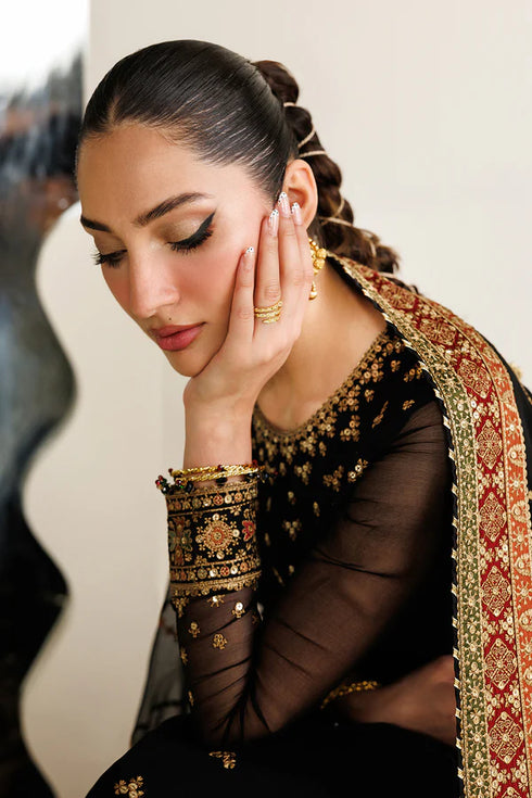 Jazmin Embroidered Chiffon Suit UC-3125