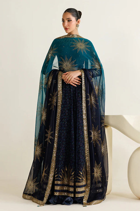 Jazmin Embroidered Chiffon Suit UC-3103