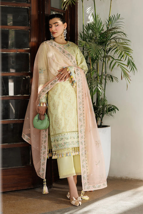 Alizeh Embroidered Lawn Suit AF-EL-7054-Faha