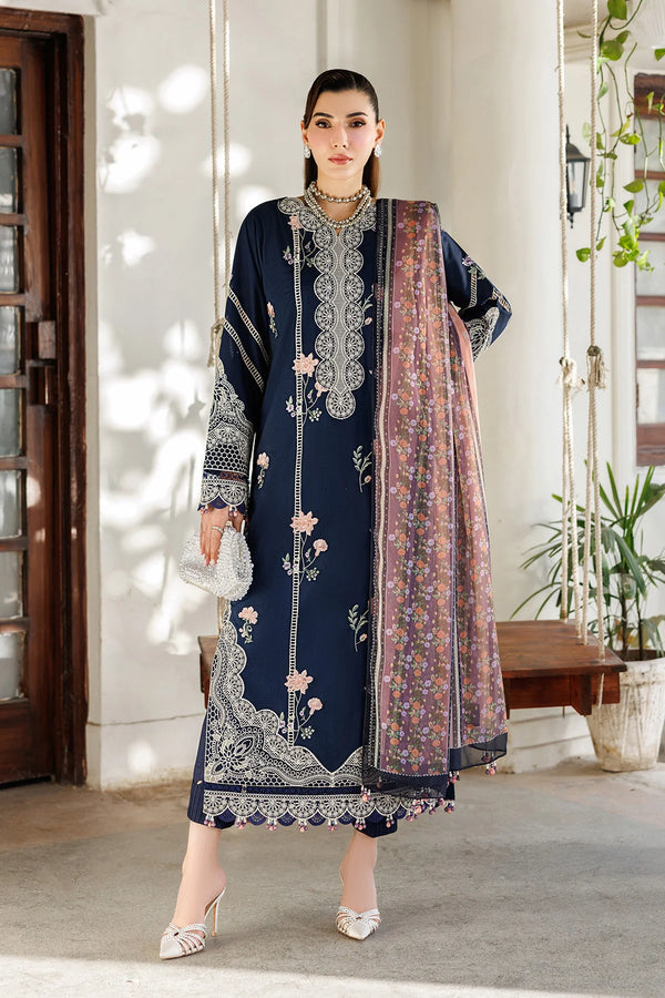 Alizeh Embroidered Lawn Suit AF-EL-7055-Carol