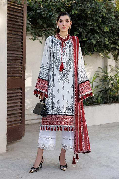 Alizeh Embroidered Lawn Suit AF-EL-7056-Kelly