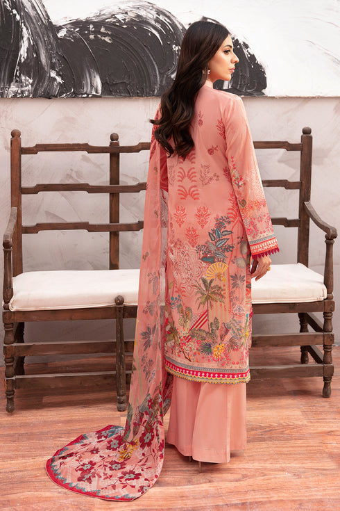 Ramsha Embroidered Lawn 3 Piece suit L-912
