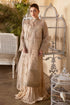 Afrozeh Embroidered Organza 3 piece suit Daisy