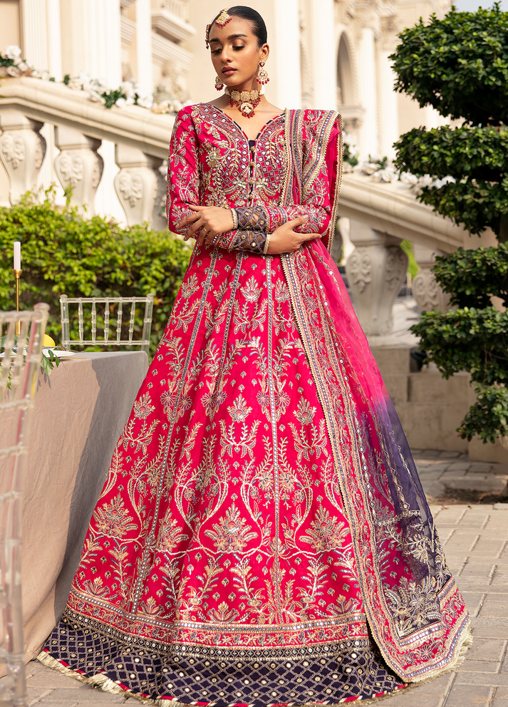 Gulaal Embroidered katan 3 Piece suit NUHA – Babus Clothing