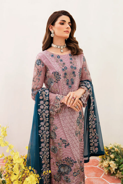 Ramsha Embroided Chiffon 3 Piece suit F-2401