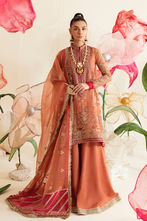 Ayzel Embroidered ORGANZA 3 Piece suit Irisa
