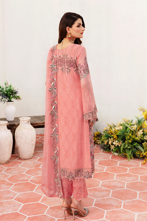 Ramsha Embroided Chiffon 3 Piece suit F-2411