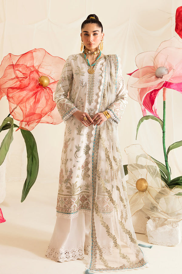 Ayzel Embroidered SILK 3 Piece suit Victoire