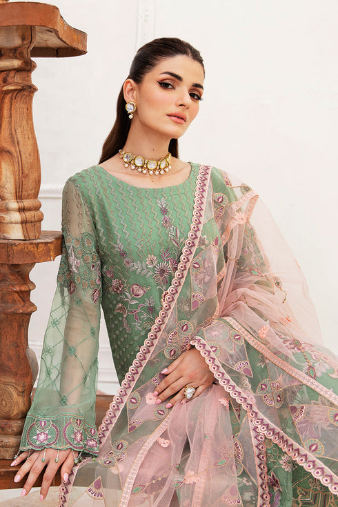 Ramsha Embroided Chiffon 3 Piece suit F-2406