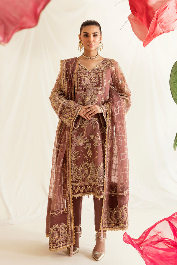 Ayzel Embroidered ORGANZA 3 Piece suit Osmose