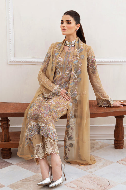 Ramsha Embroided Chiffon 3 Piece suit F-2402