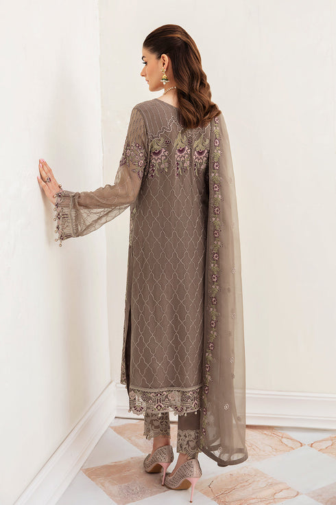 Ramsha Embroided Chiffon 3 Piece suit F-2412