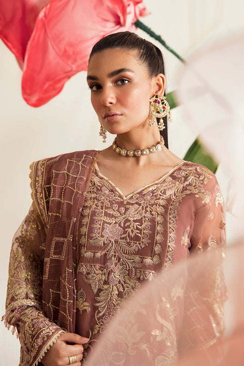 Ayzel Embroidered ORGANZA 3 Piece suit Osmose