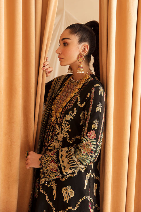 Ayzel Embroidered SILK Piece suit Zenith