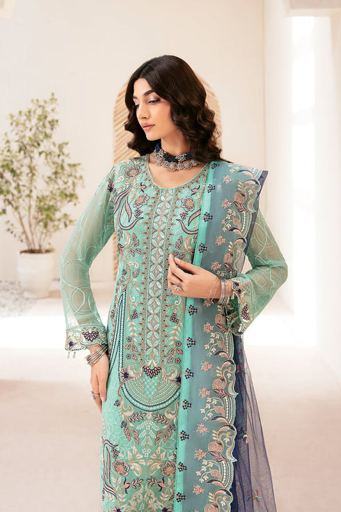 Ramsha Chiffon 3 Piece suit D-1207