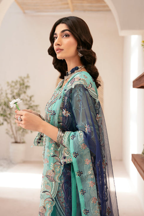 Ramsha Chiffon 3 Piece suit D-1207