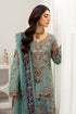 Ramsha Embroided Organza 3 Piece suit M-1001