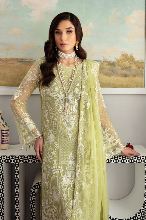 Ramsha Embroided Chiffon 3 Piece suit D-1105