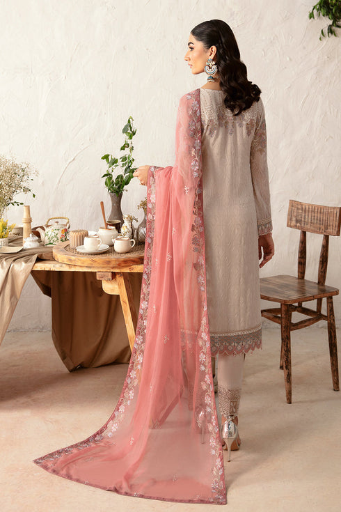 Ramsha Chiffon 3 Piece suit D-1212