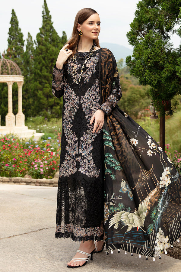 Ramsha Embroidered Lawn 3 Piece suit Z-801