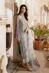Ramsha Embroidered Net 3 Piece suit H-301