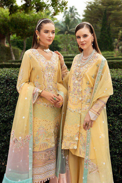 Ramsha Embroidered Lawn 3 Piece suit Z-806