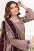 Ramsha Embroided Chiffon 3 Piece suit A-709