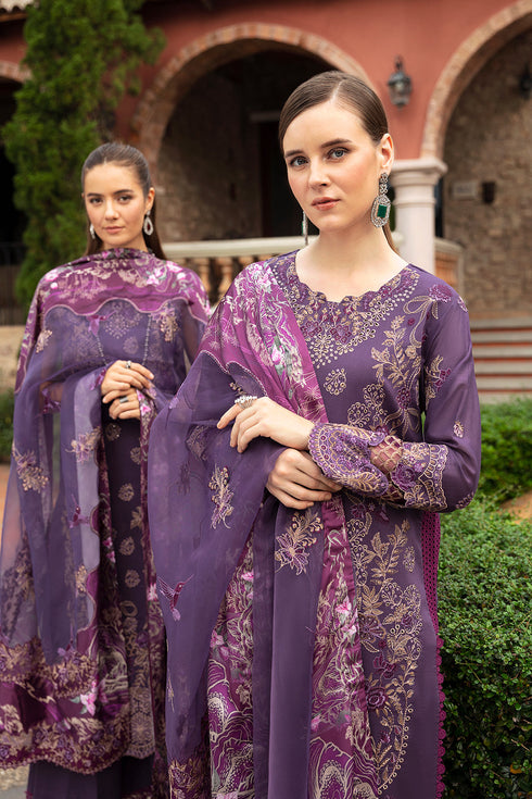 Ramsha Embroidered Lawn 3 Piece suit Z-807
