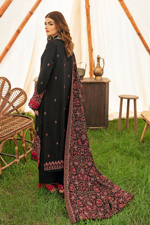 Ramsha Embroided Karandi 3 Piece suit R-904