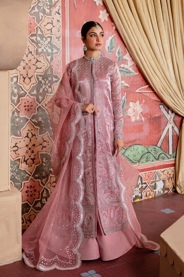 Afrozeh Embroidered Zari 3 piece suit Nirmala