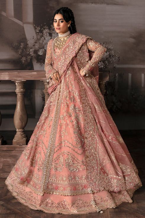 Afrozeh Embroidered Organza 3 piece suit Victoria