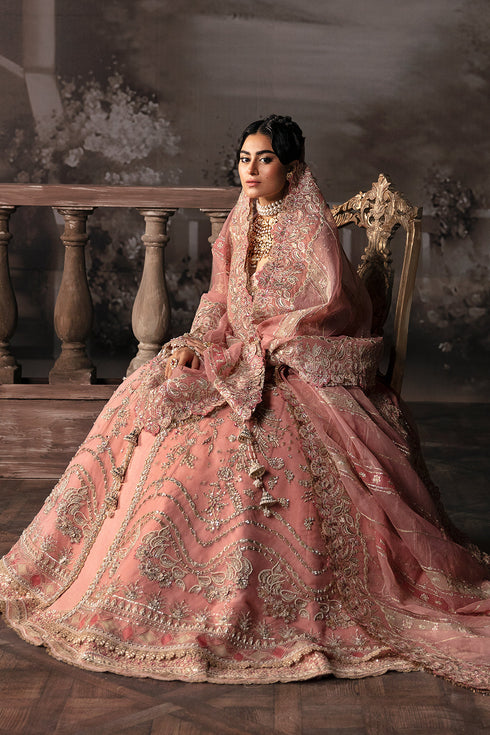 Afrozeh Embroidered Organza 3 piece suit Victoria