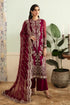 Ayzel Embroidered Chiffon 3 Piece suit SALVIA