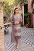 Ramsha Embroided Chiffon 3 Piece suit T-104