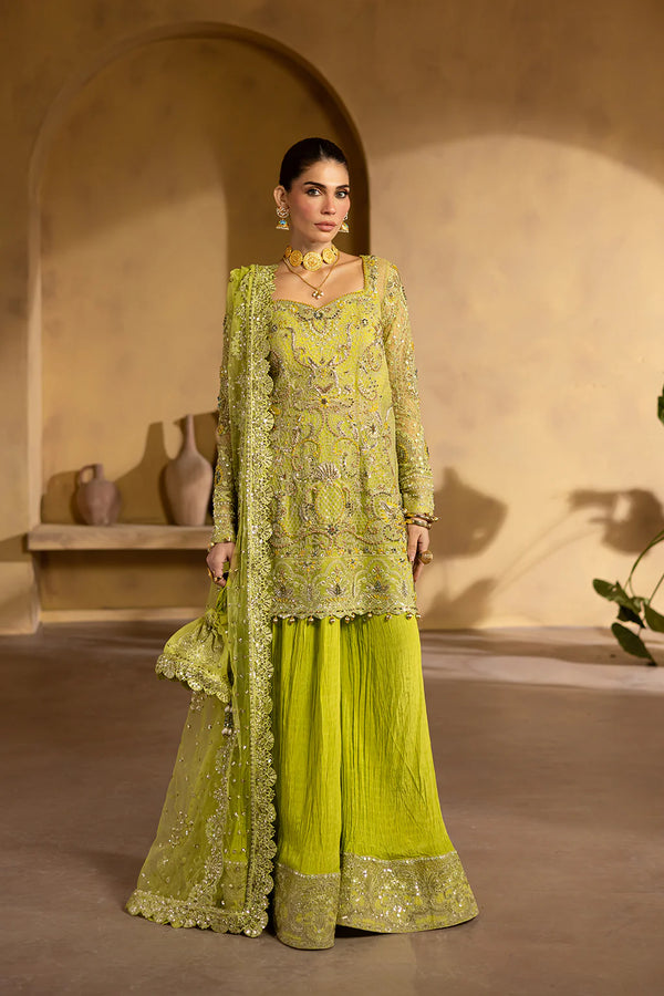 Eman Adeel Embroidered Organza Suit BERYL